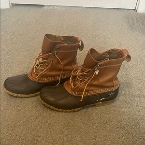 L.L. Bean Brown and Black Winter Boots